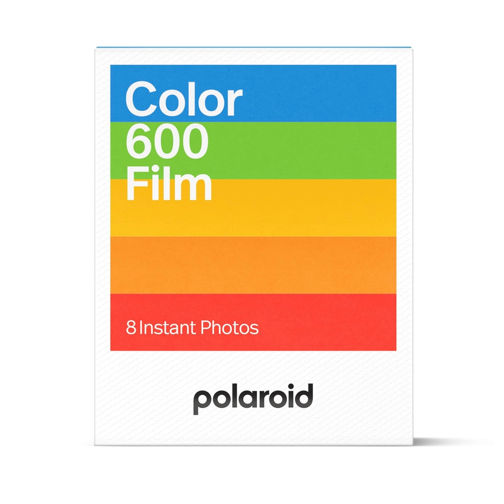 Polaroid film edge and emulsion close-up showing texture and expected color richness