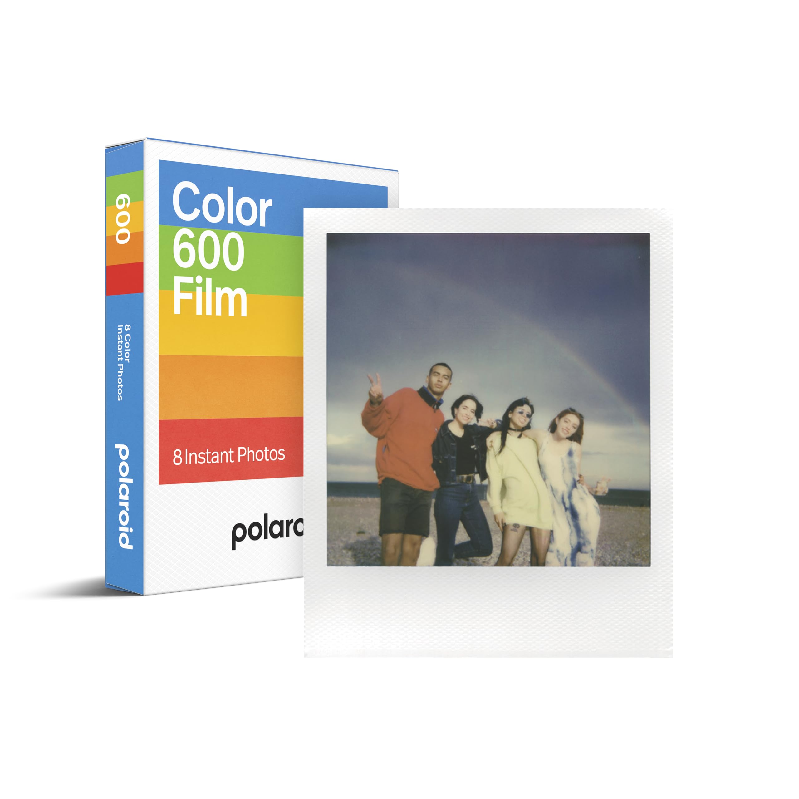 Polaroid front packaging showing 8-photo pack and classic branding for quick identification