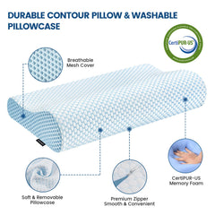 Polovo almohada junto a manos para comparar tamaño y escala