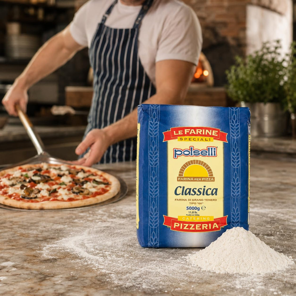 POLSELLI pizza horneada con cornicione aireado y base tierna