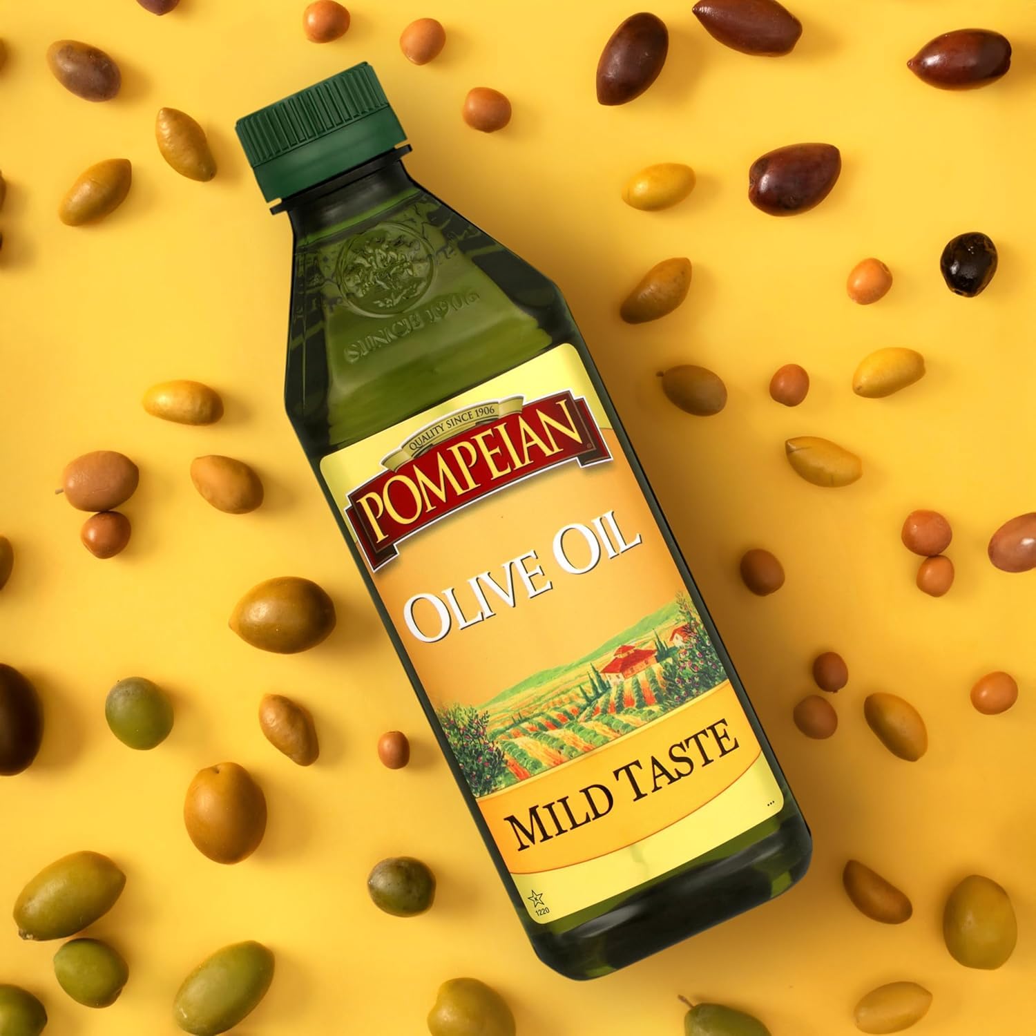 Pompeian en cocina familiar lista para cocinar porciones grandes