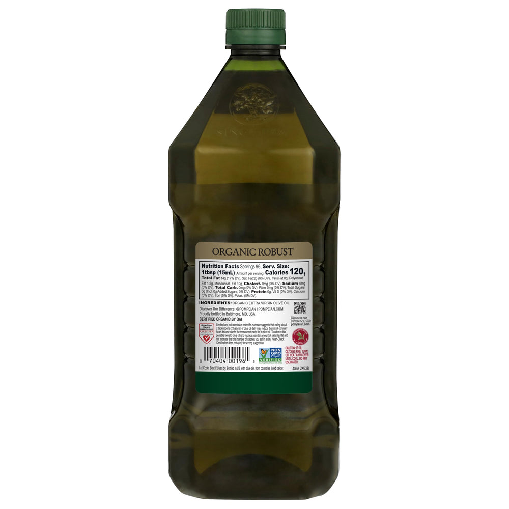 Pompeian en estantería de cocina, versátil para uso diario y almacenamiento