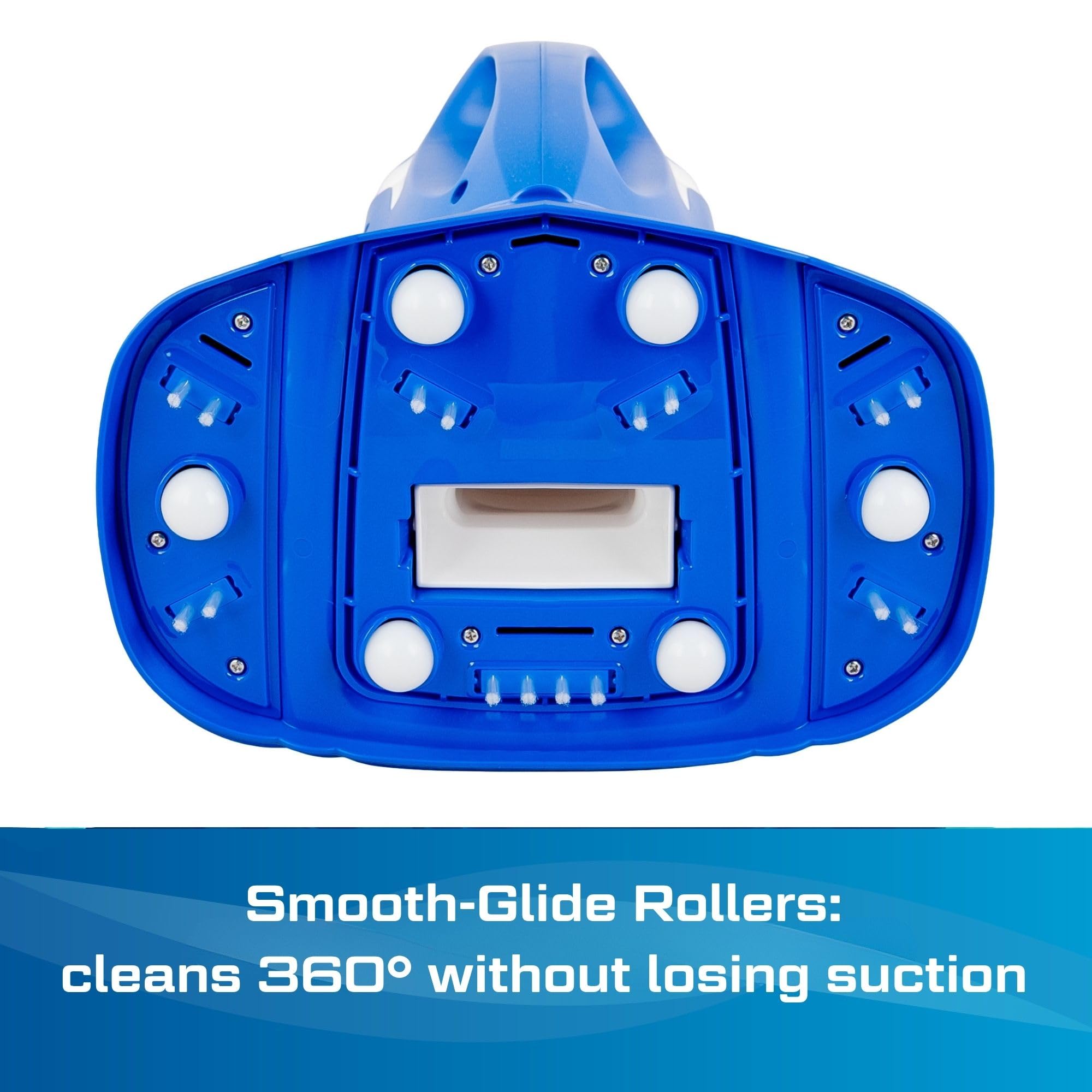 POOL BLASTER Max enhanced high-flow inlet detail for consistent suction