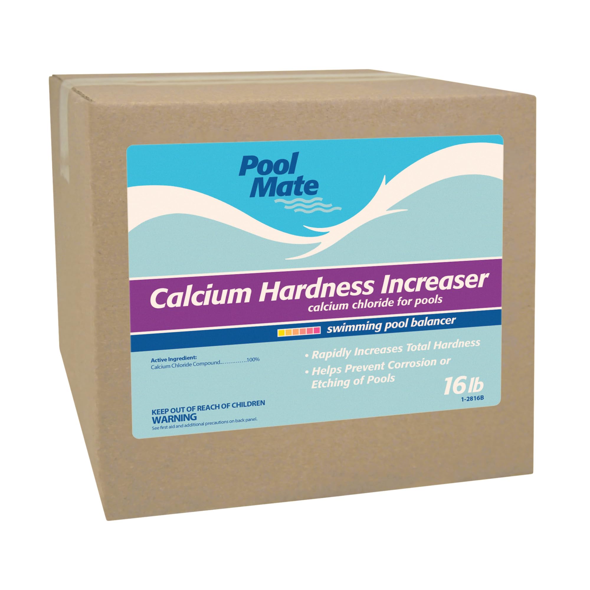 Pool Mate bag front label showing product and weight for easy identification and dosing