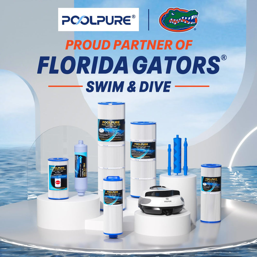POOLPURE primer plano tejido trilobal que atrapa más suciedad eficientemente
