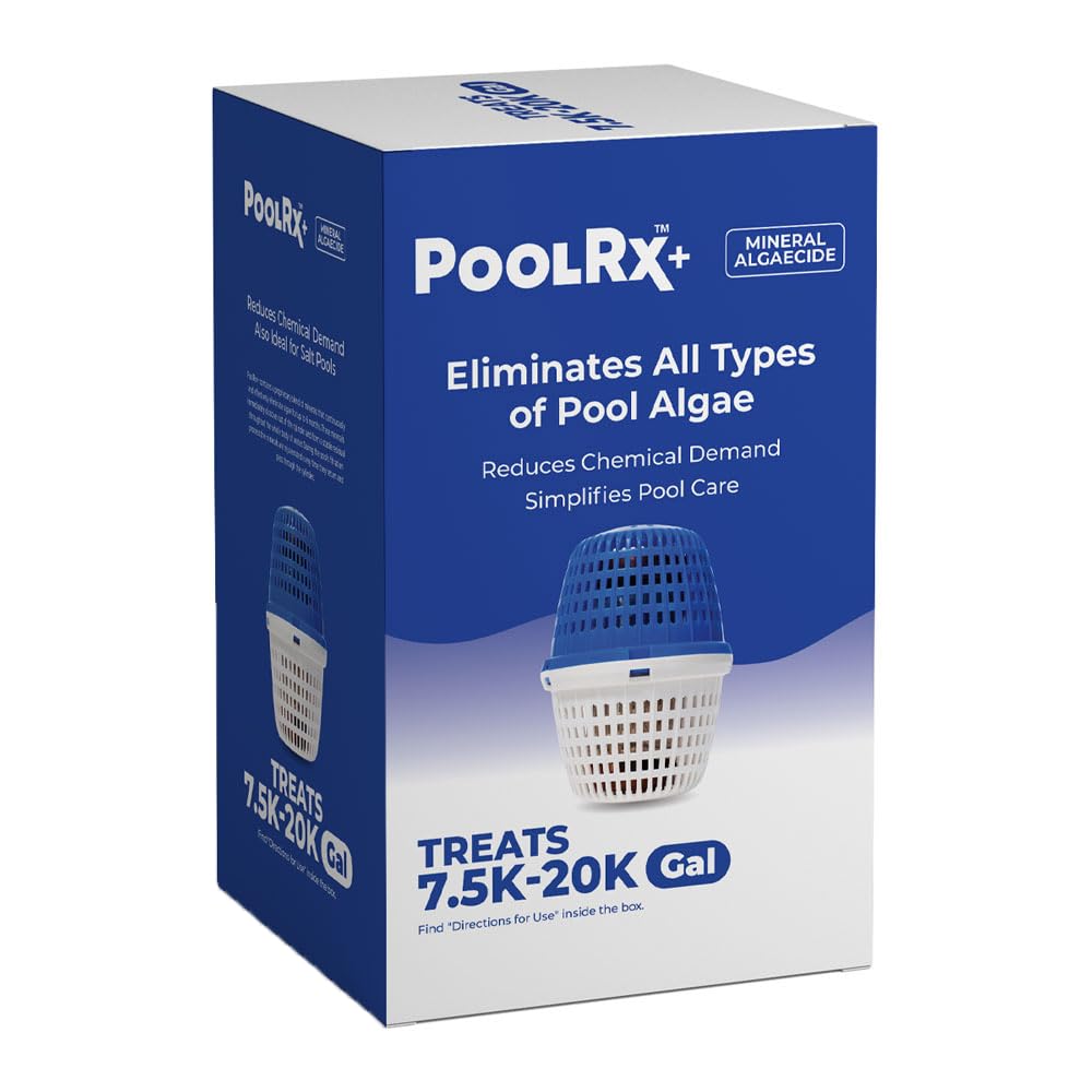 PoolRX unidad frontal azul mostrando diseño y facilidad de uso