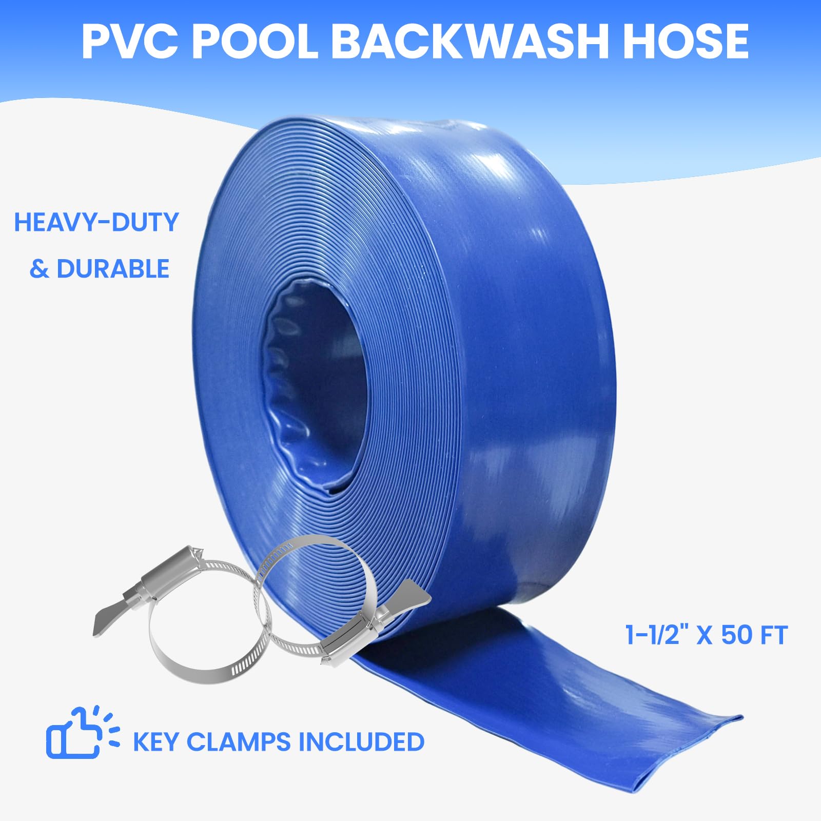 Poolvio detalle de la pared gruesa de PVC, mayor resistencia y durabilidad