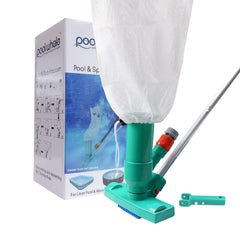 POOLWHALE frente del empaque mostrando el kit completo y facilidad de uso