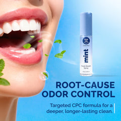 POP ON VENEERS spray en uso que demuestra frescor inmediato