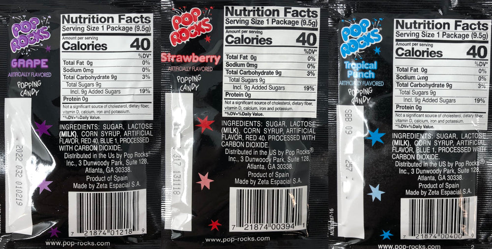 Pop Rocks espolvoreado sobre helado añadiendo chispa y diversión