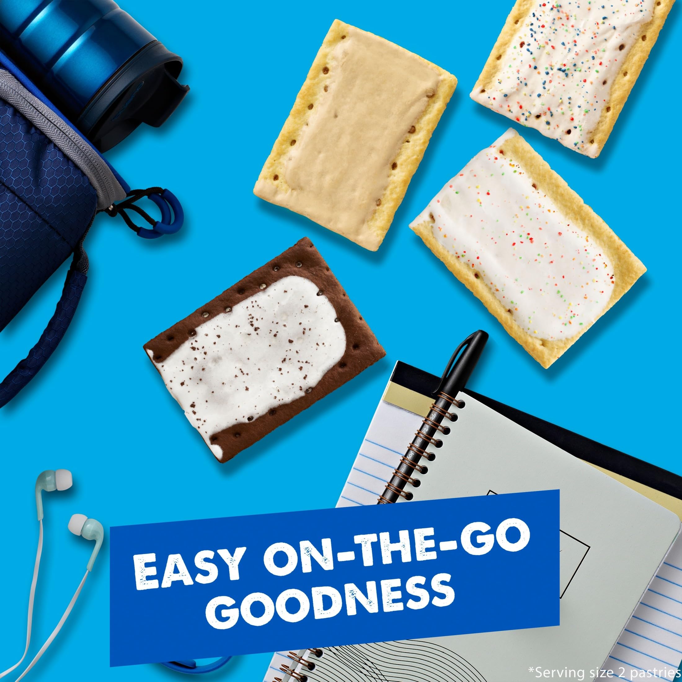 Pop-Tarts dentro de una tostadora listos para servir calientes