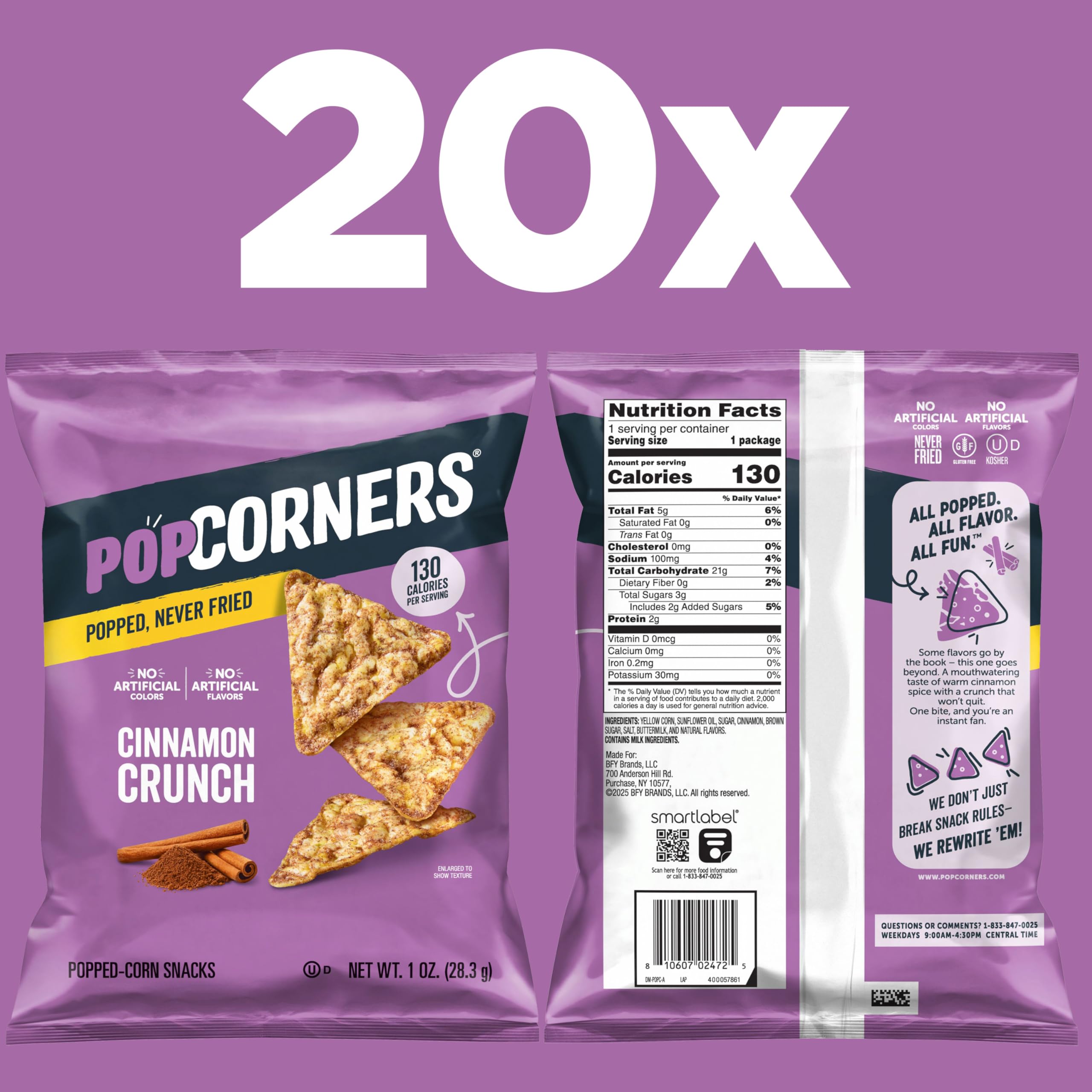 PopCorners textura crujiente en bol para ver ligereza y aireación