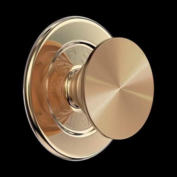 PopSockets en uso sujetando teléfono para selfie con mayor seguridad
