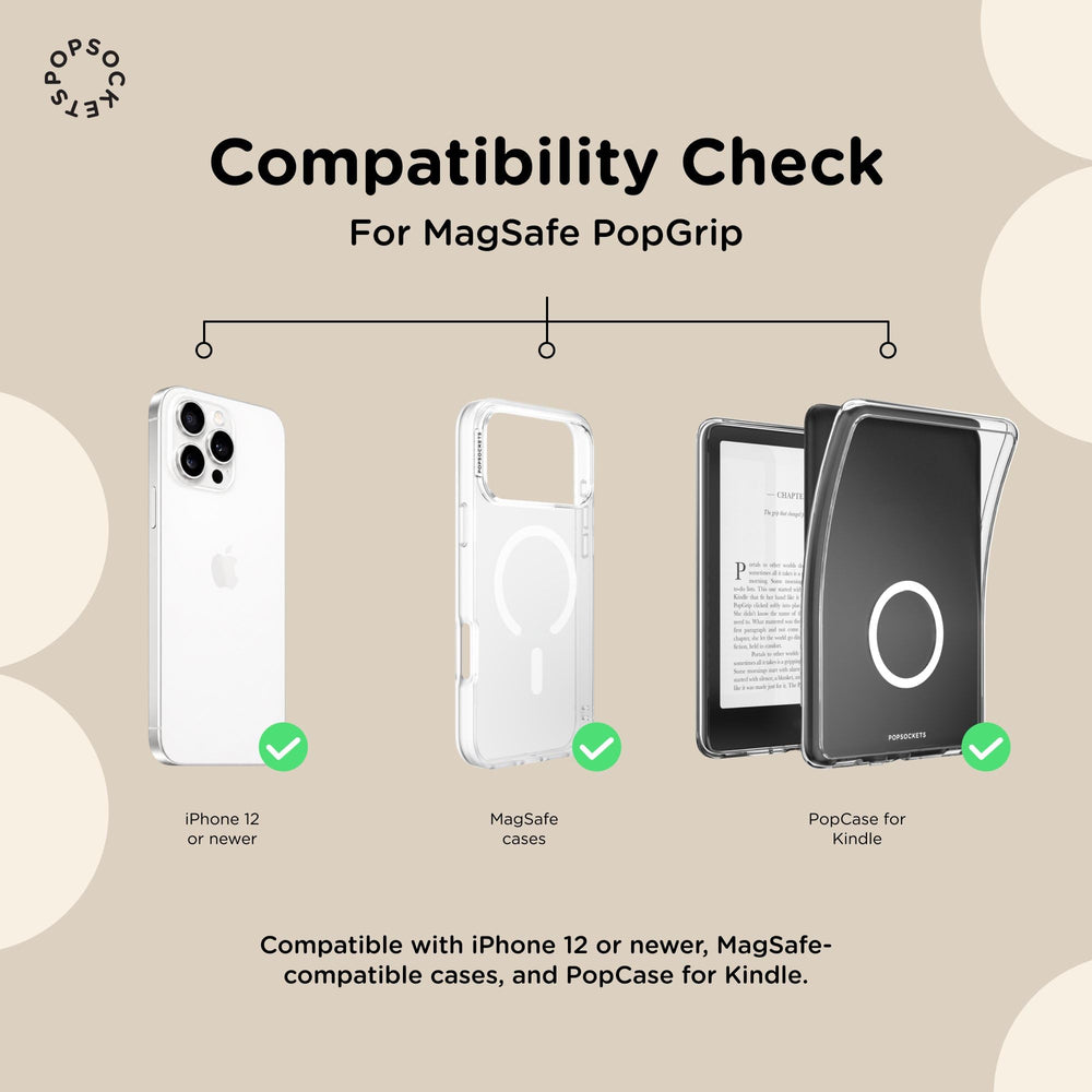 PopSockets agarre junto a regla mostrando tamaño compacto y portabilidad
