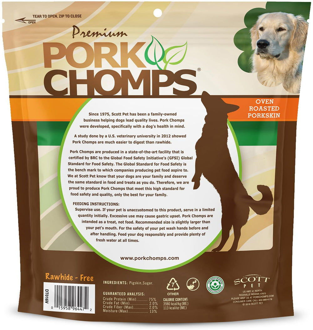 Pork Chomps presentación con 10 unidades y beneficio reserva práctica