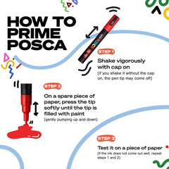 posca punta reversible visible y durable para trazos precisos y doble uso