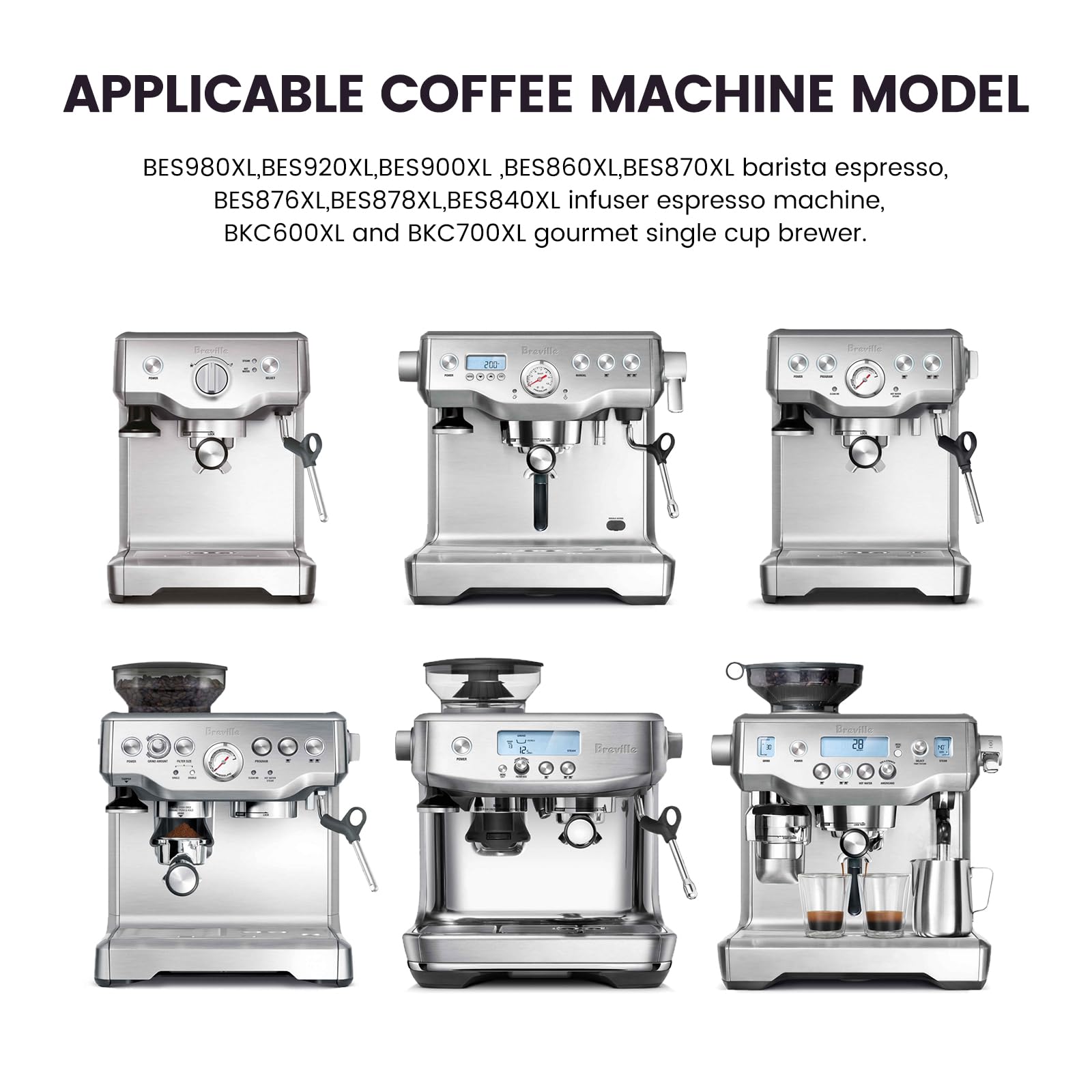 possiave filtro colocado en el depósito Breville, mejora sabor del café