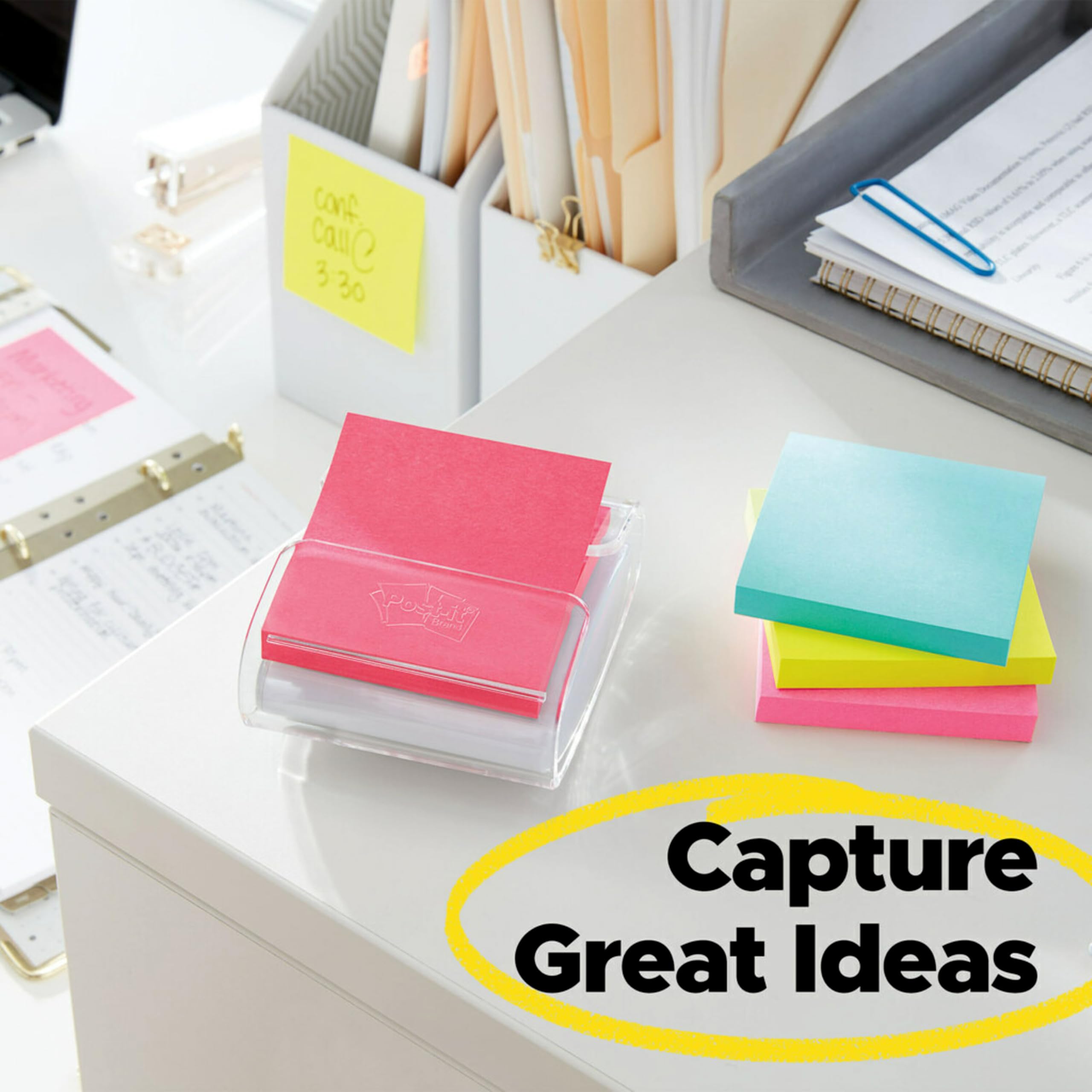 Post-it blocs apilados cabinet pack ideal para reposición en oficinas