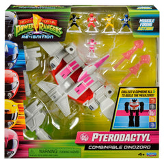 Power Rangers Pterodactyl acoplado como pecho del Megazord, ensamblaje estable