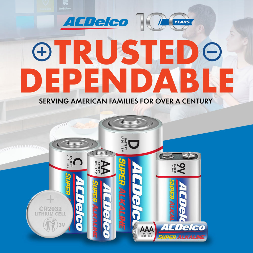 Powermax ACDelco etiqueta informativa destacando 1.5V y ausencia de mercurio