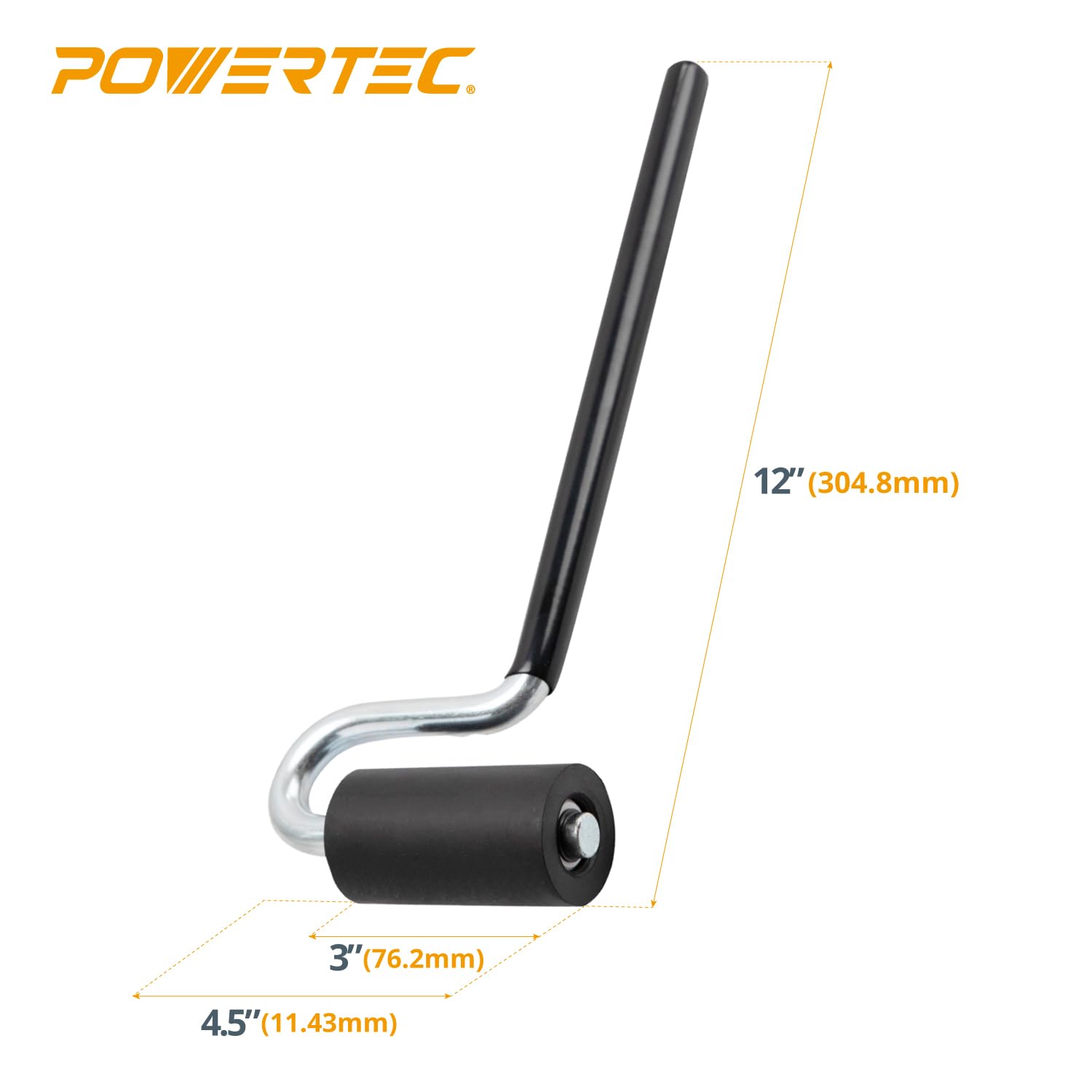 POWERTEC en uso sobre laminado eliminando burbujas y uniformando la superficie