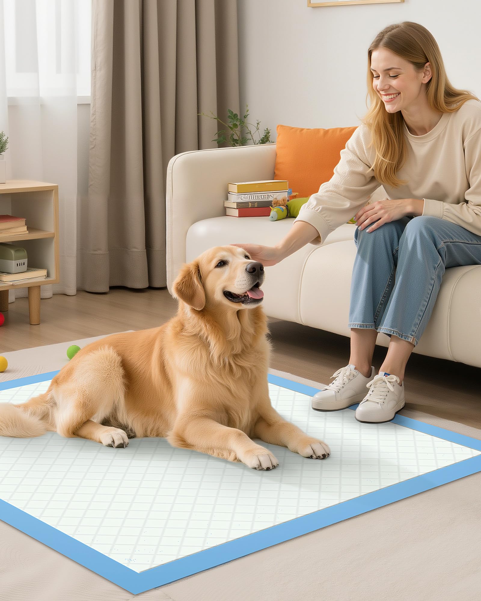 Powools comparación de tamaño con perro grande para mayor cobertura