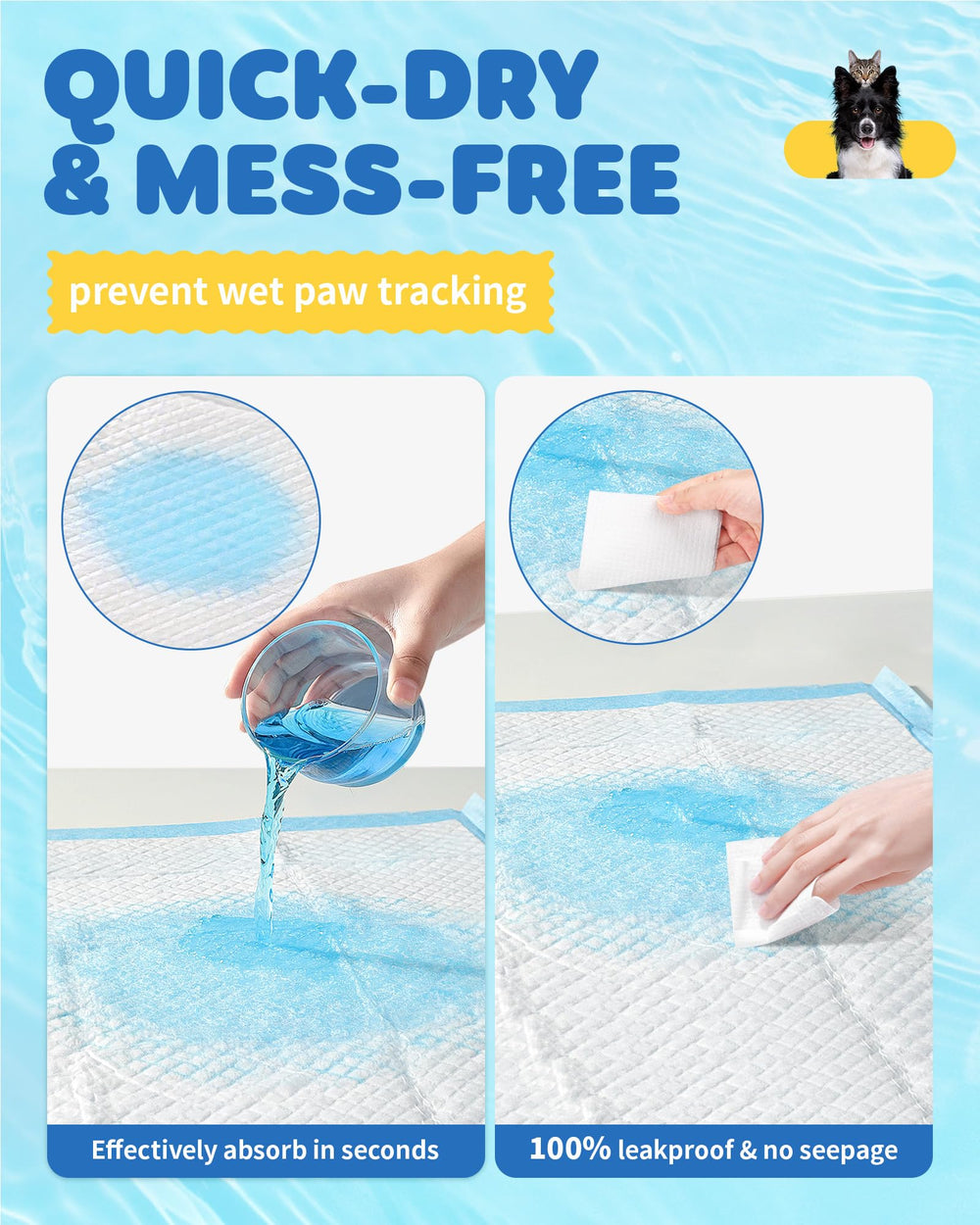 Powools respaldo impermeable protegiendo suelos y alfombras