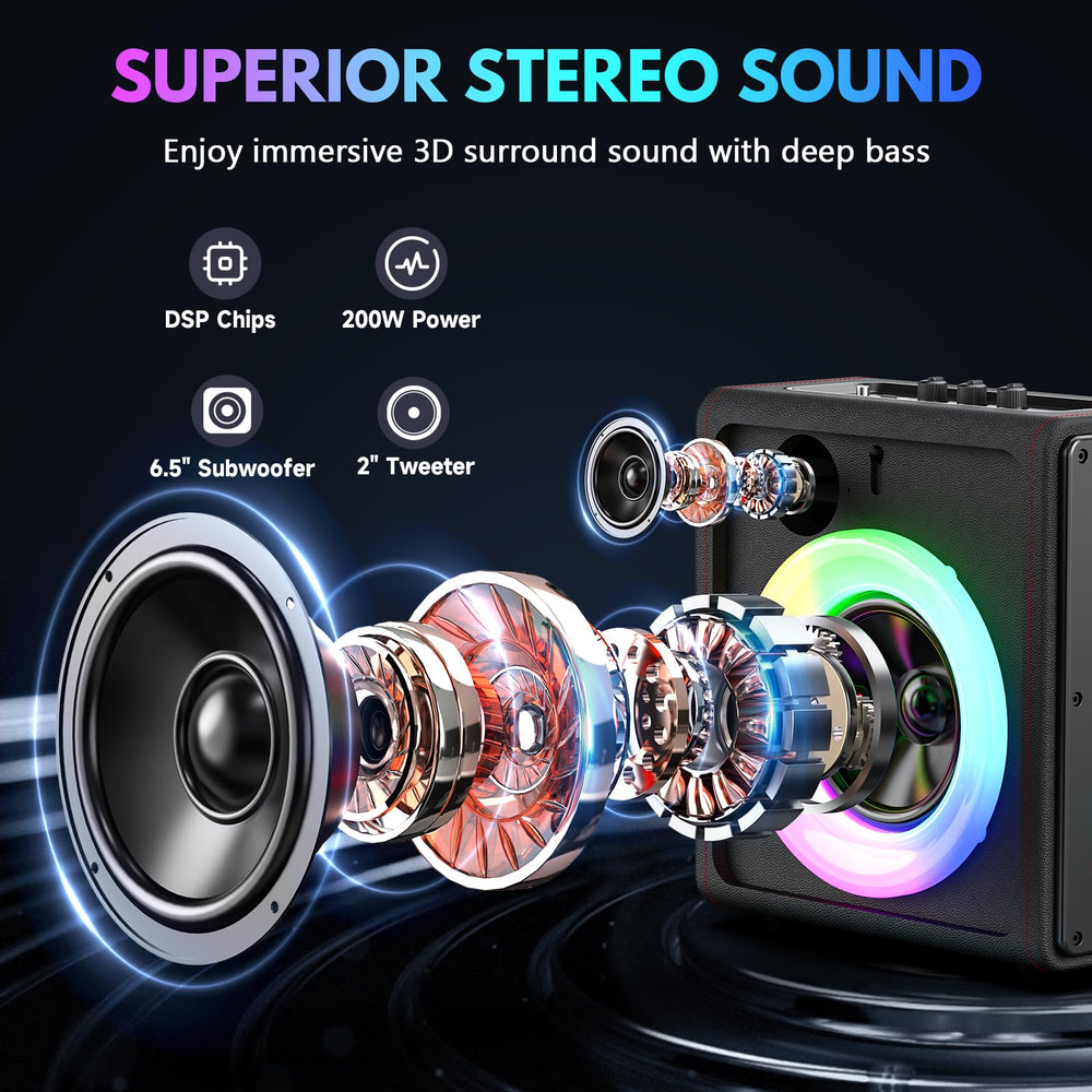 PPMIC MS75 detalle de woofer y tweeter mostrando definición de audio