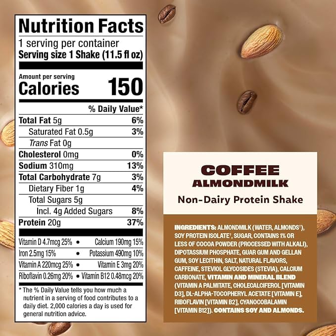 Premier Protein en mesa de desayuno con fruta ilustra consumo rápido y nutritivo