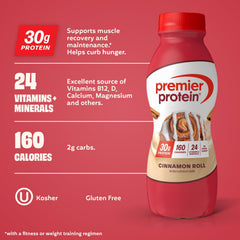 Premier Protein detalle de etiqueta con información nutricional clara