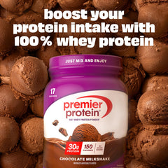 Premier Protein en licuadora con frutas para un smoothie nutritivo