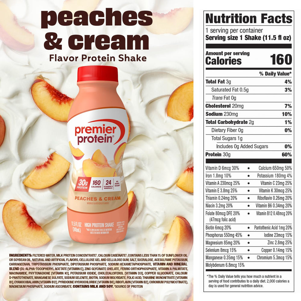 Premier Protein batido como smoothie con fruta mostrando versatilidad culinaria