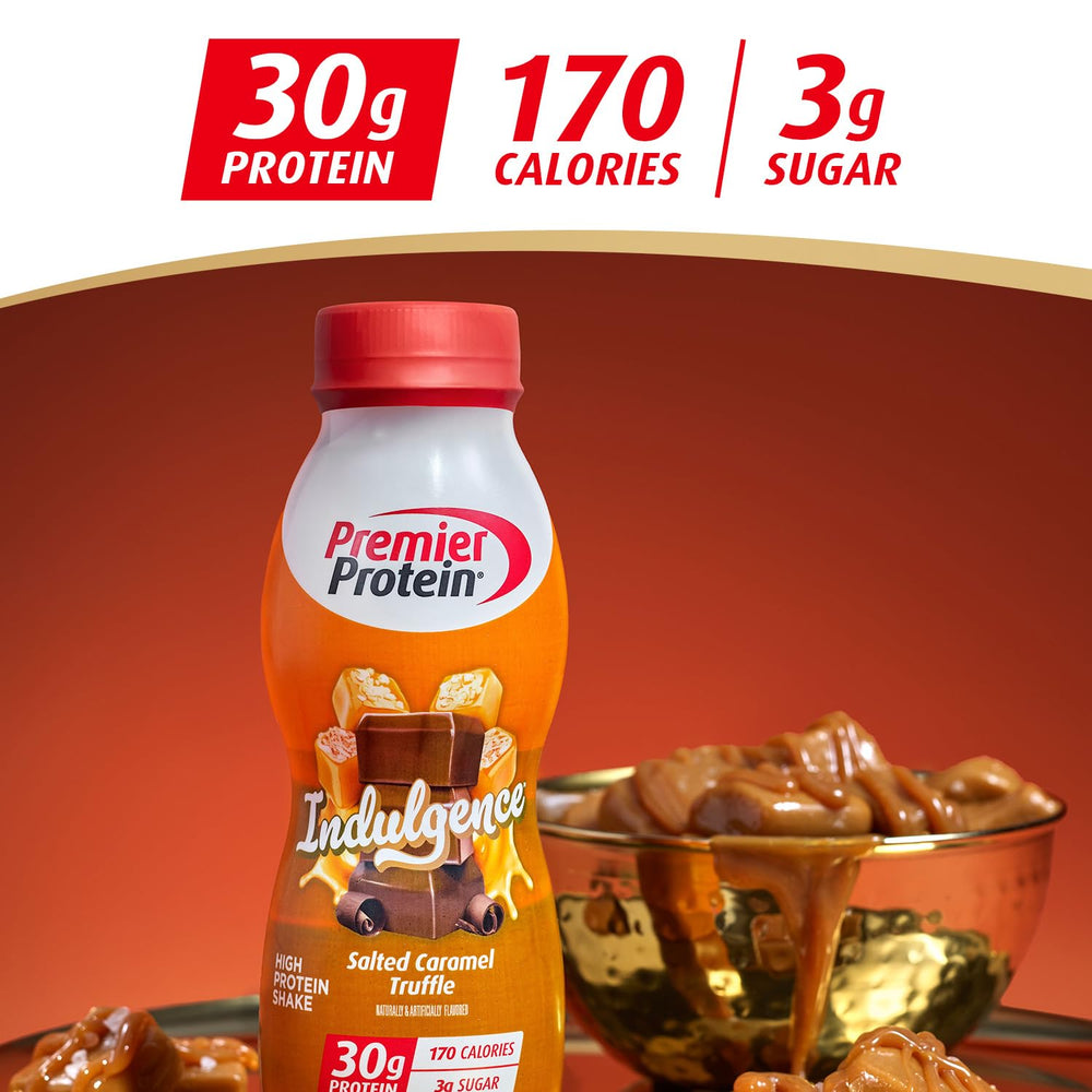 Premier Protein etiqueta nutricional enfocada en proteína y calorías
