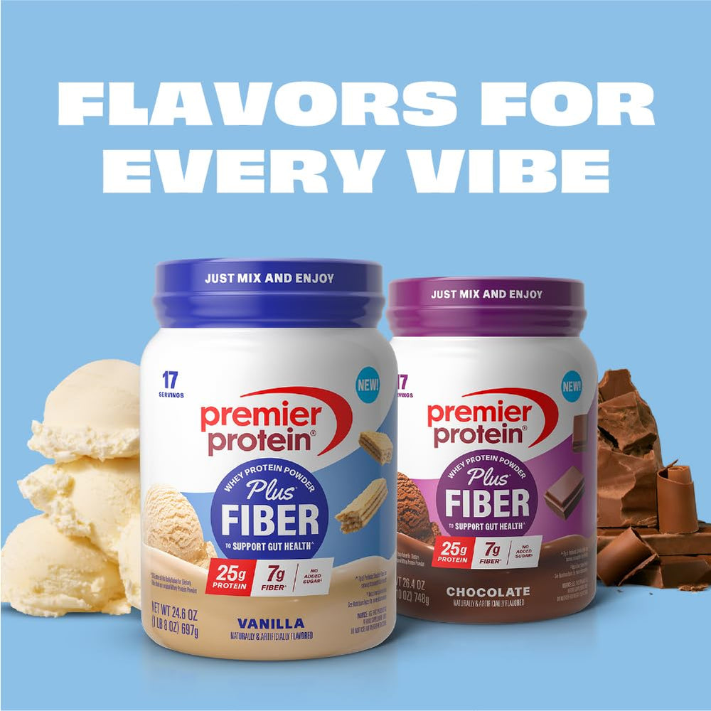Premier Protein batido en desayuno con yogur para añadir fibra y sabor