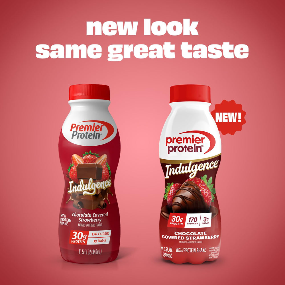 Premier Protein detalle de textura cremosa que sugiere sabor y saciedad