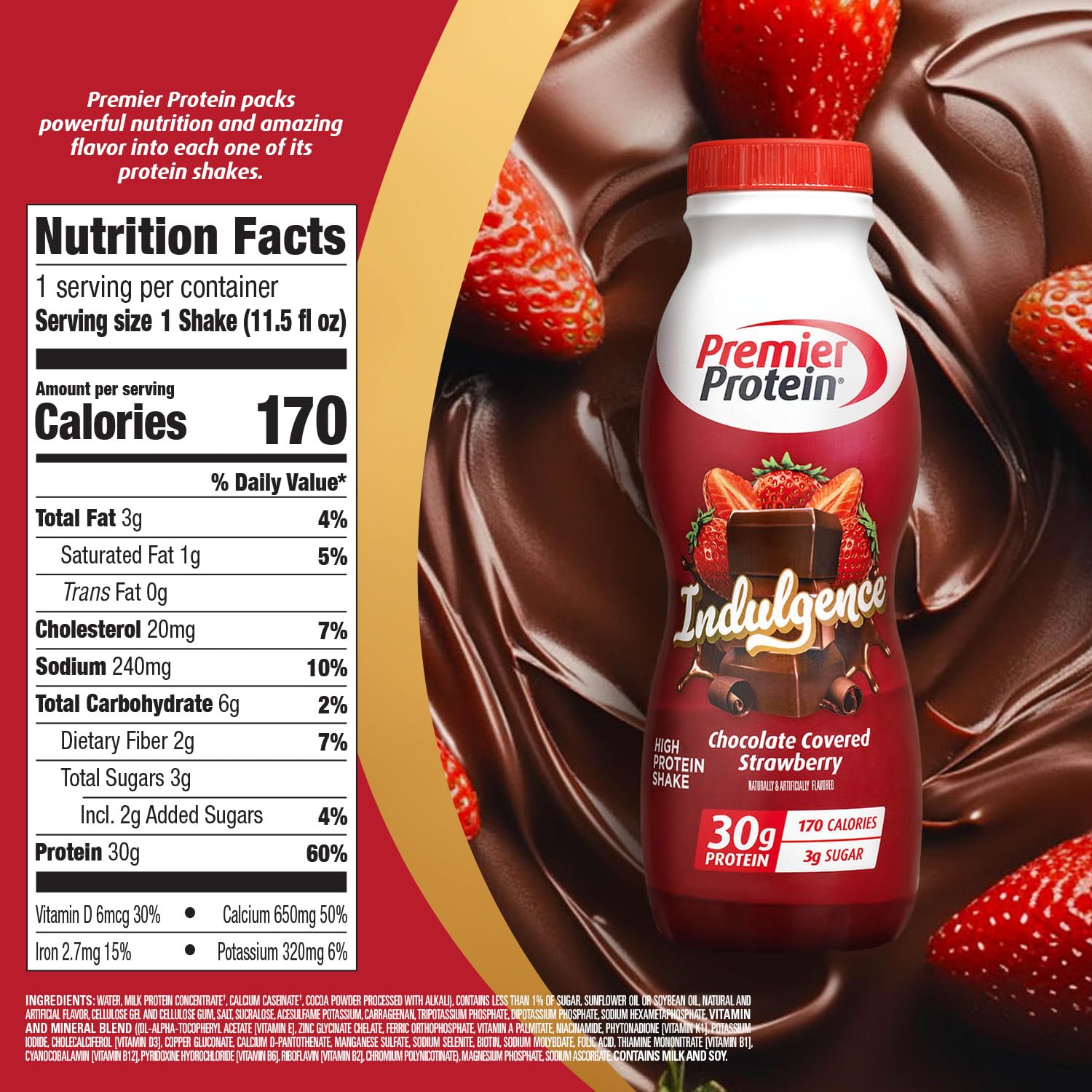 Premier Protein batido en uso tras ejercicio ayudando a la recuperación