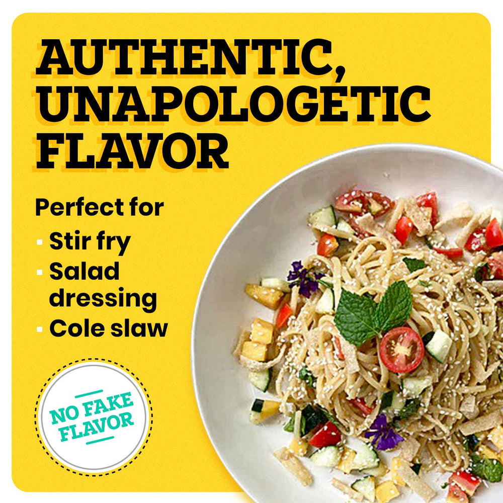 Pretty Thai etiqueta con certificaciones sin gluten y no OGM visible