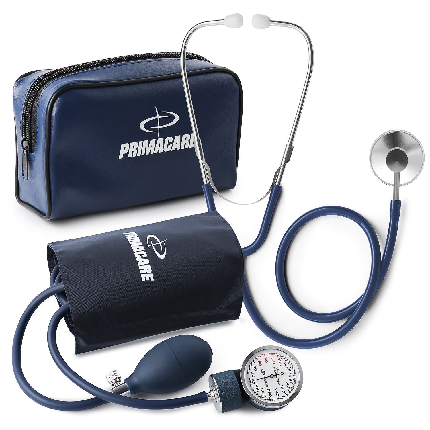 Primacare frontal del kit mostrando componentes y portabilidad
