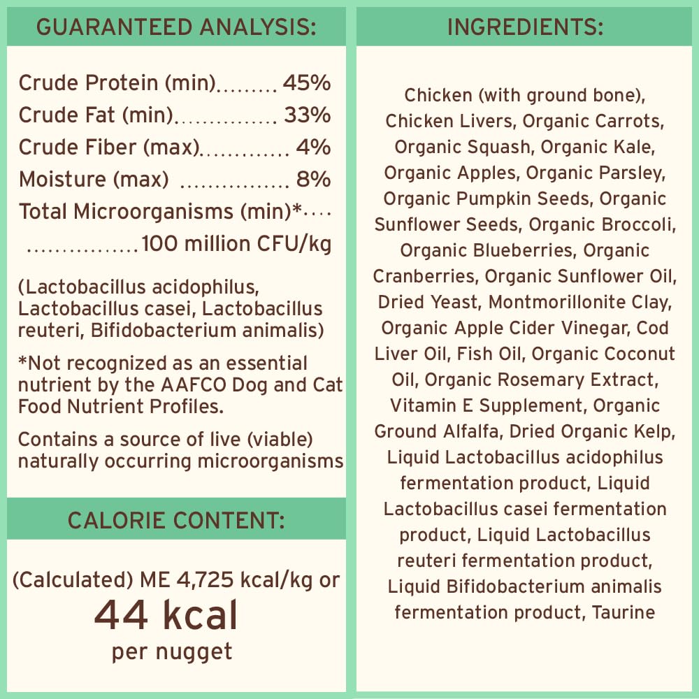 Primal Pet Foods nuggets en mano para entrenamiento, facilitan refuerzo rápido