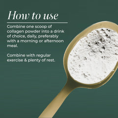 Primal Harvest Collagen disuelto en vaso demostrando mezcla homogénea