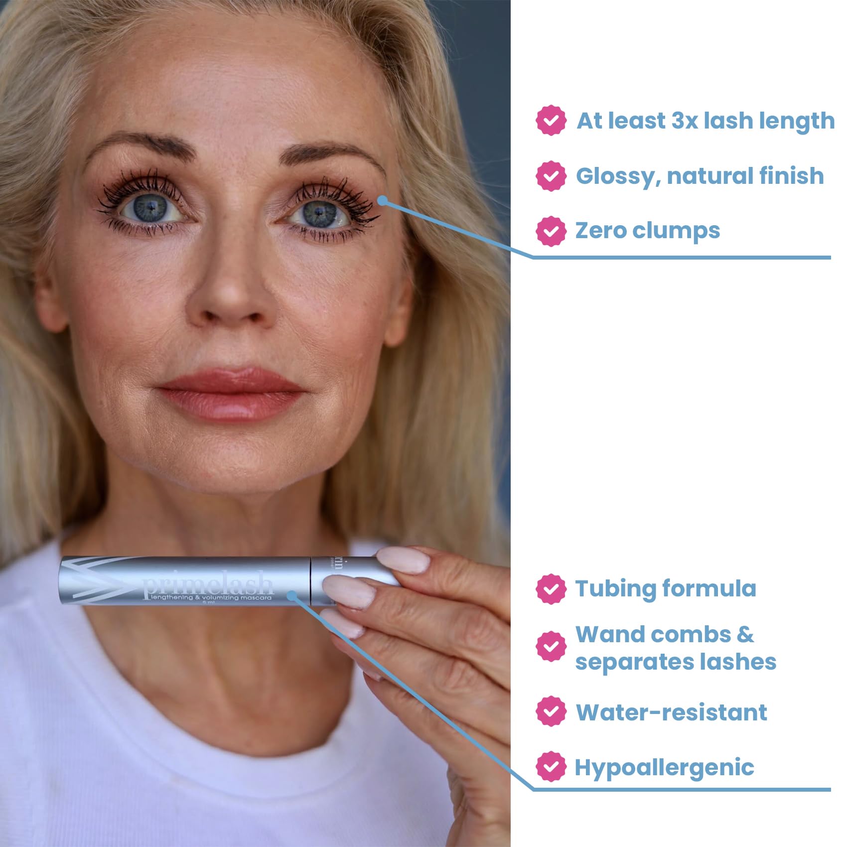 Prime Prometics aplicador magic wand en primer plano para aplicación precisa