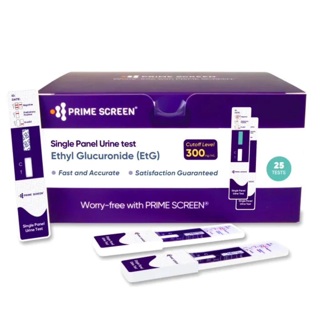 Prime Screen empaque frontal 25 pack para pruebas rápidas, fácil almacenamiento
