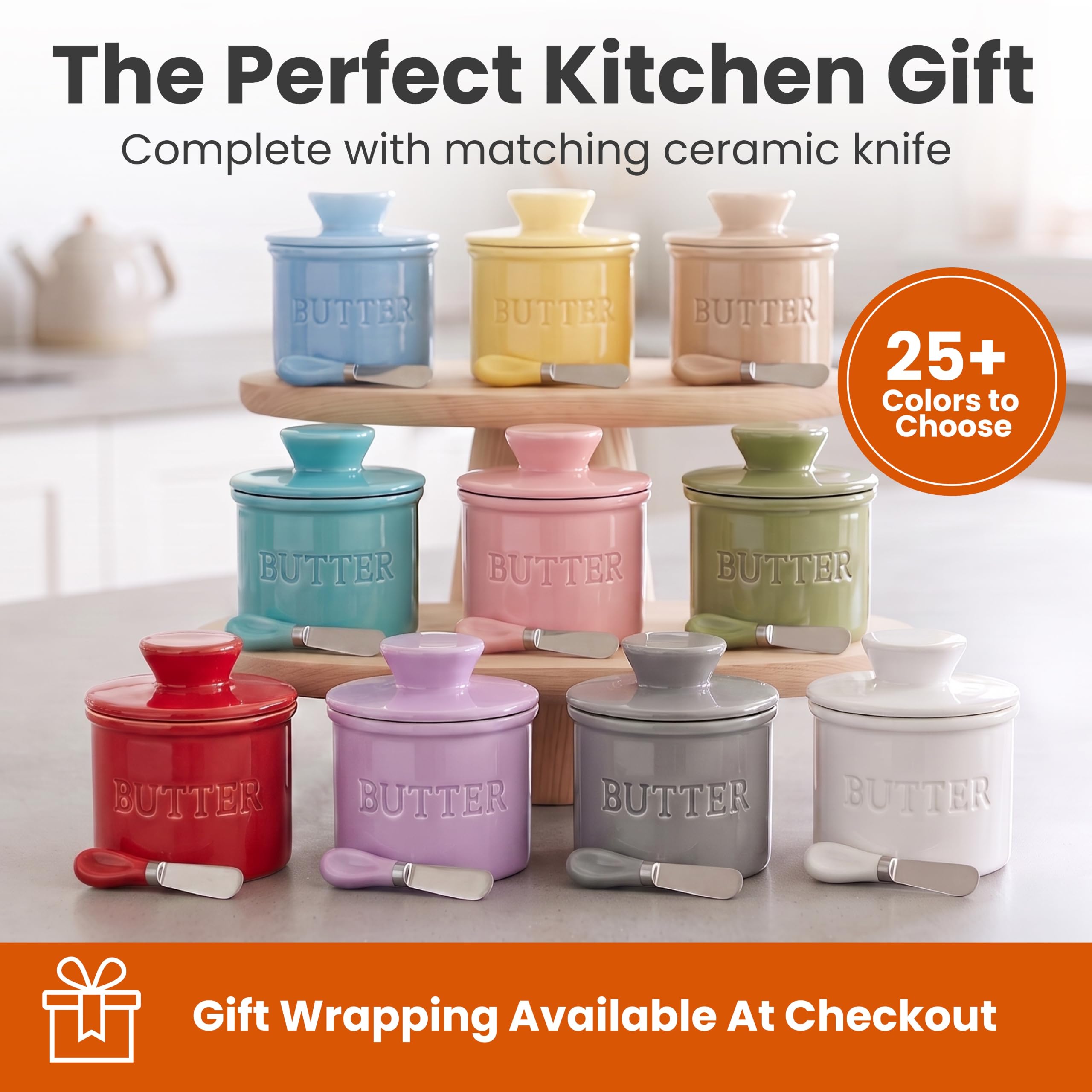 Priority Chef embalaje premium en caja listo para regalo con instrucciones ilustradas