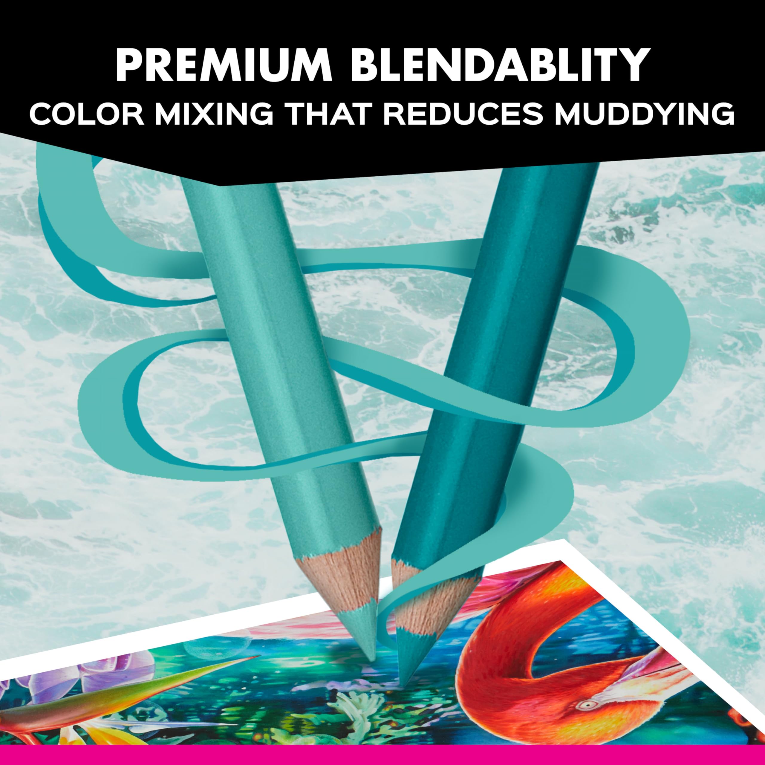 Prismacolor manos usando lápices para mezclar y sombrear fácil