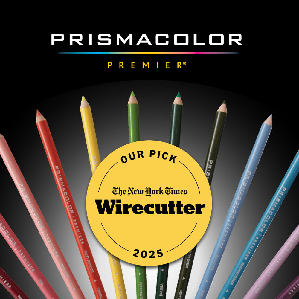 Prismacolor minas visibles en extremos mostrando grosor y suavidad