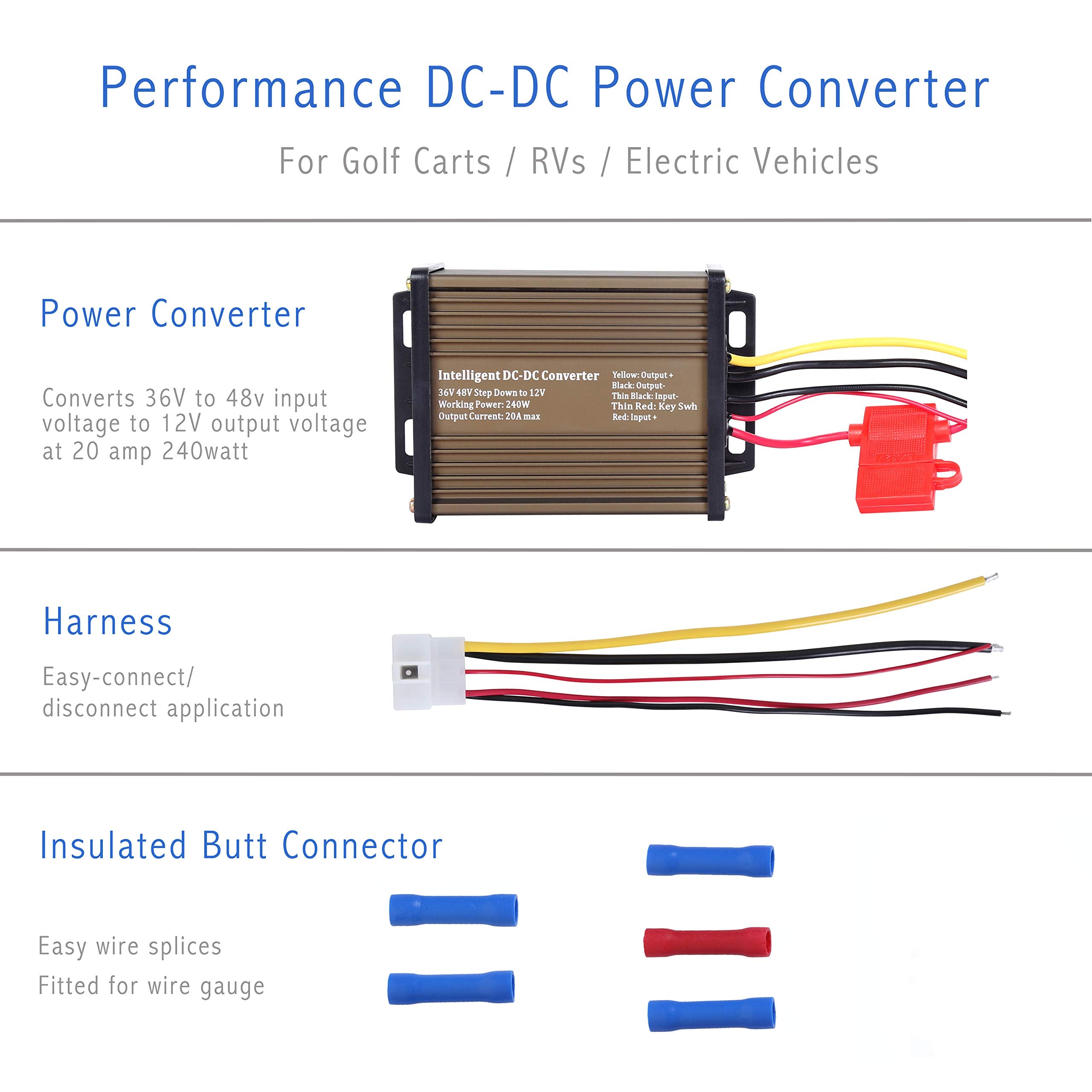 Pro Chaser matched harness detail showing connector for quick plug-and-play benefit