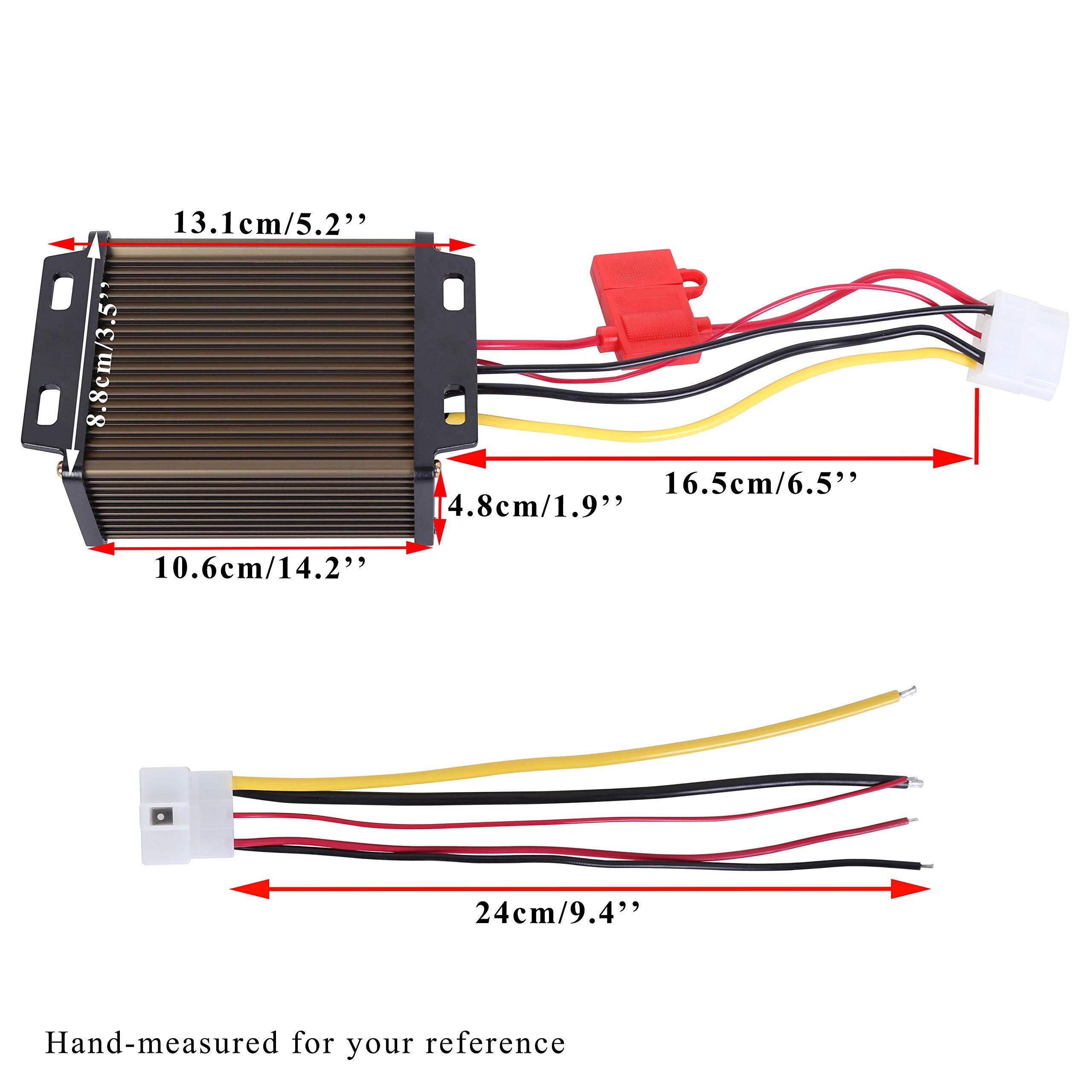 Pro Chaser installed in a golf cart demonstrating reliable 12V accessory power
