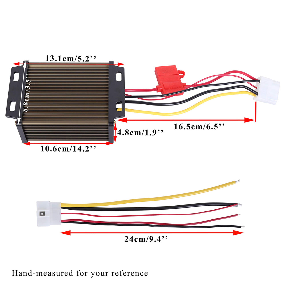 Pro Chaser installed in a golf cart demonstrating reliable 12V accessory power