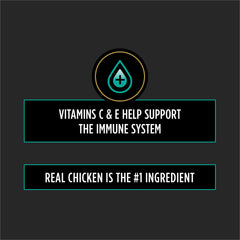 Pro Plan Veterinary Diets bits en mano para mostrar tamaño y facilidad de uso