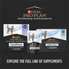 Pro Plan FortiFlora espolvoreado en comida de gato para apoyo digestivo